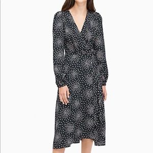 NWT Kate Spade Festive Confetti Wrap Dress, 4